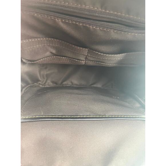 Leather Embossed NWOT Backpack, Hippie Hobo Style main image 6